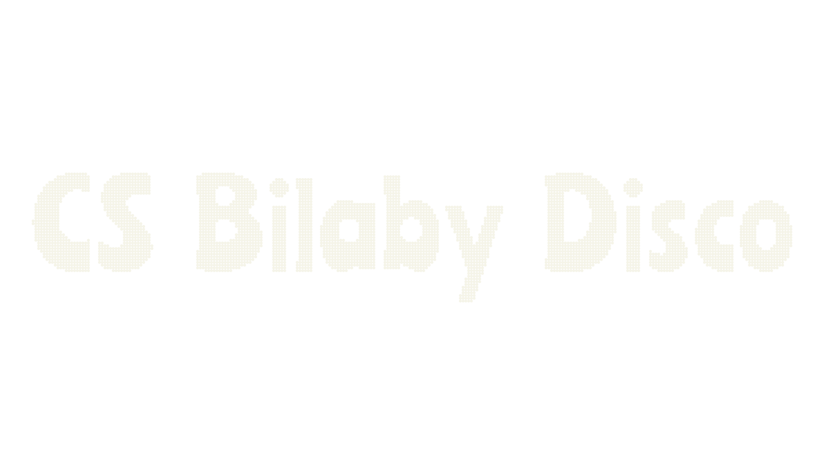 CS Bilaby Disco, display market font preview