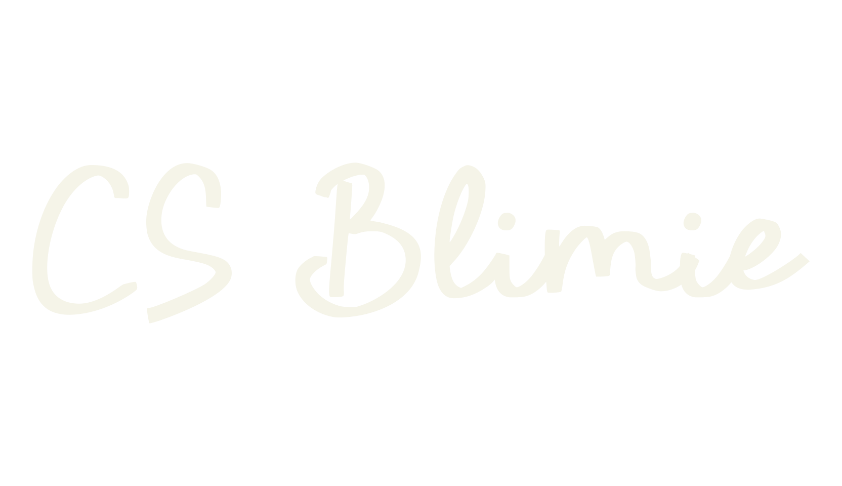 CS Blimie, cursive font preview
