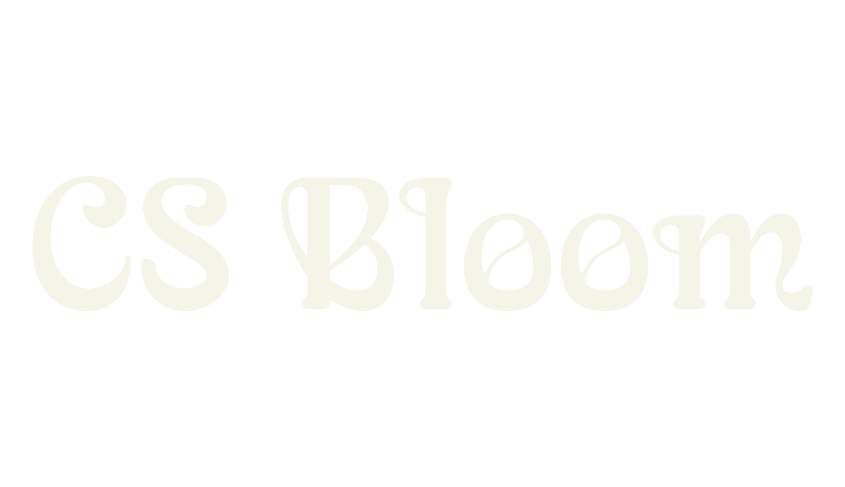 CS Bloom, art deco font preview