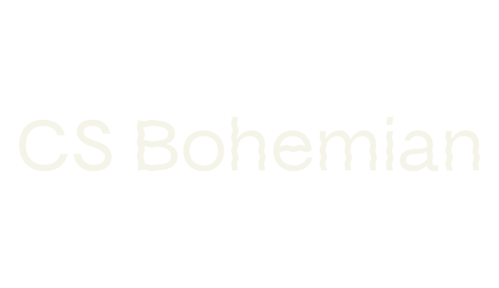 CS Bohemian, wavy font preview