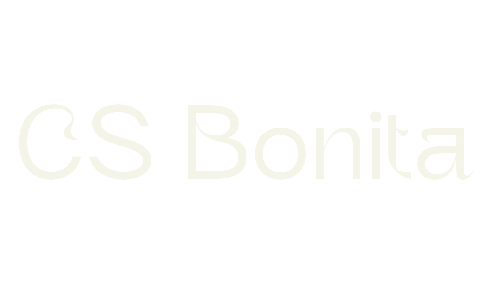 CS Bonita, art deco font preview