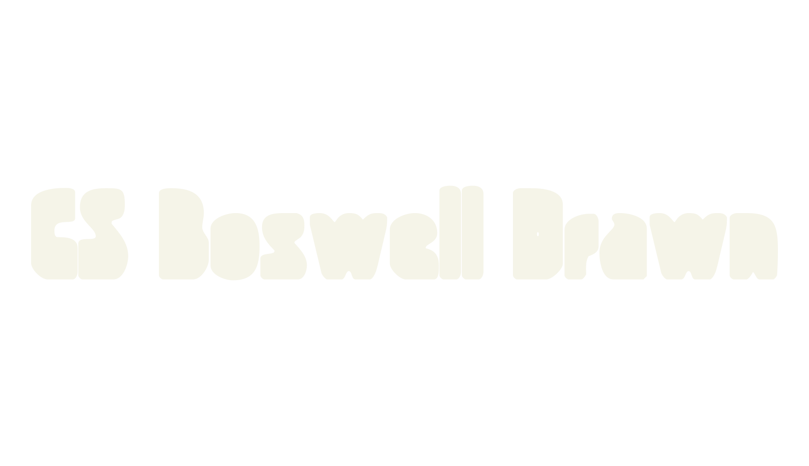 CS Boswell Drawn, bold font preview