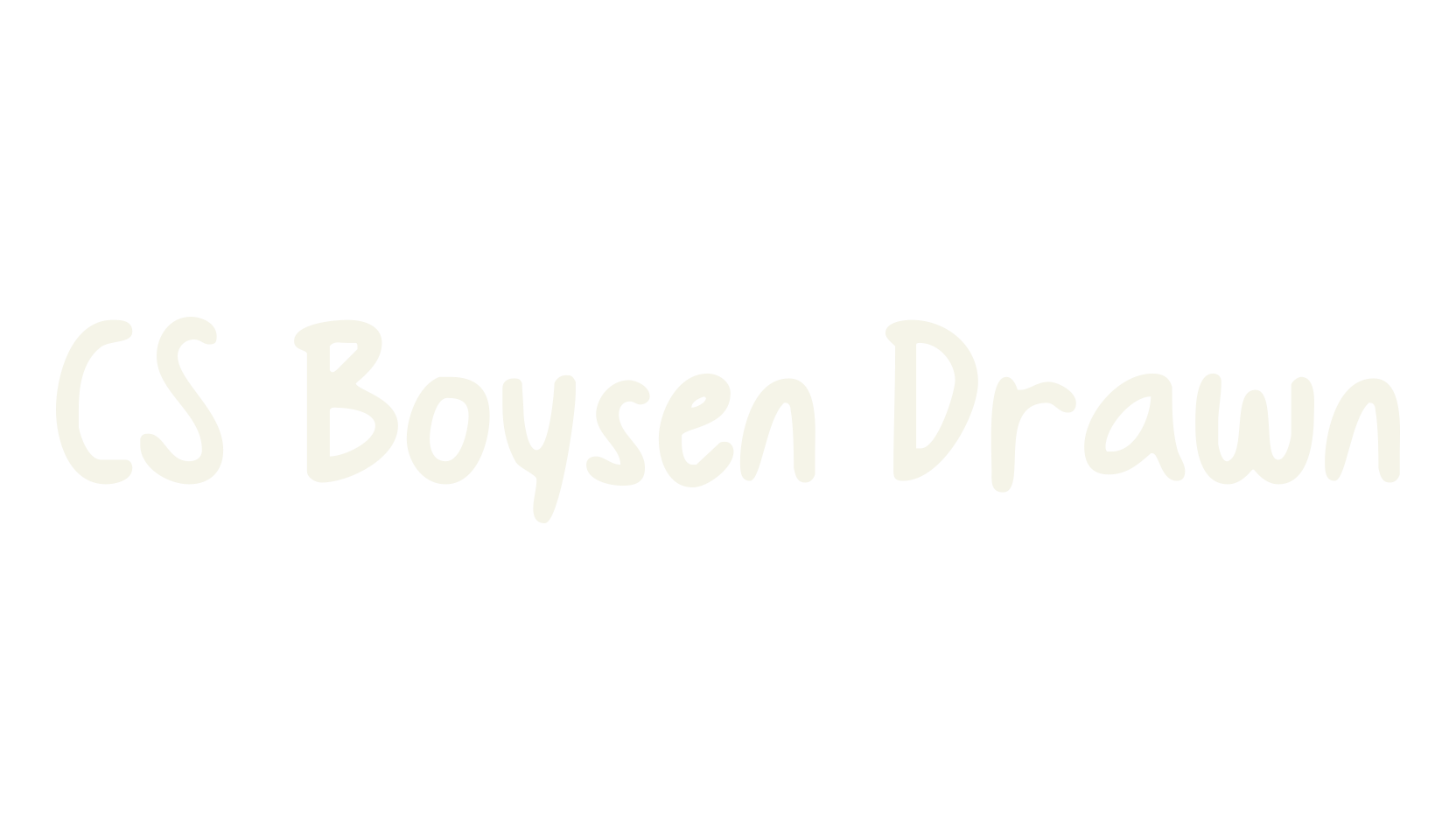 CS Boysen Drawn, display market font preview