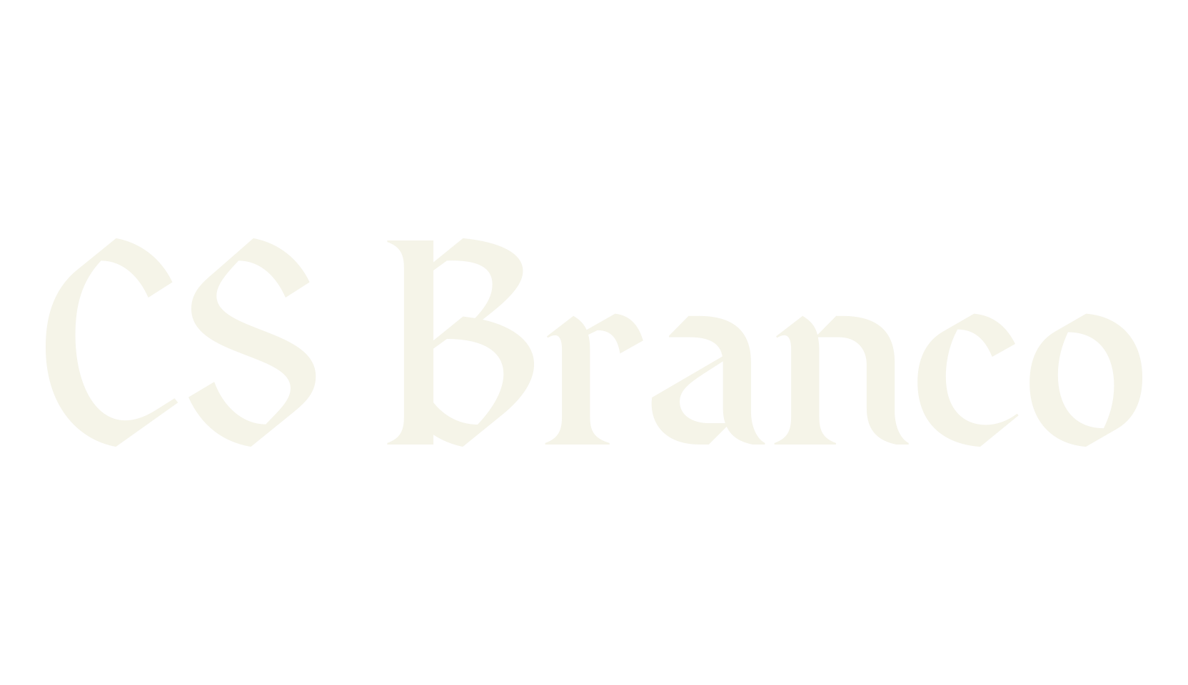 CS Branco, album cover font preview