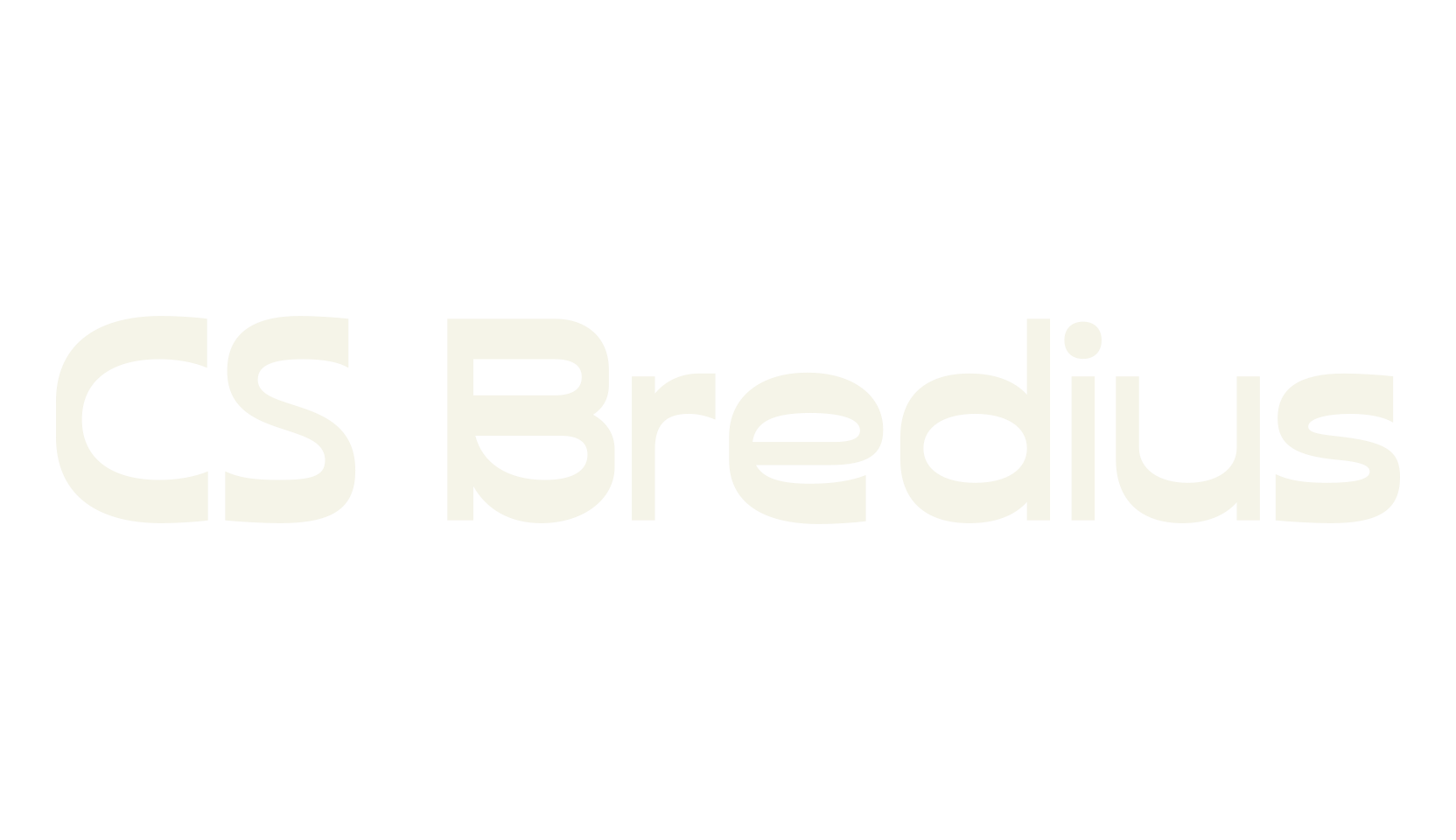 CS Bredius, retro font preview