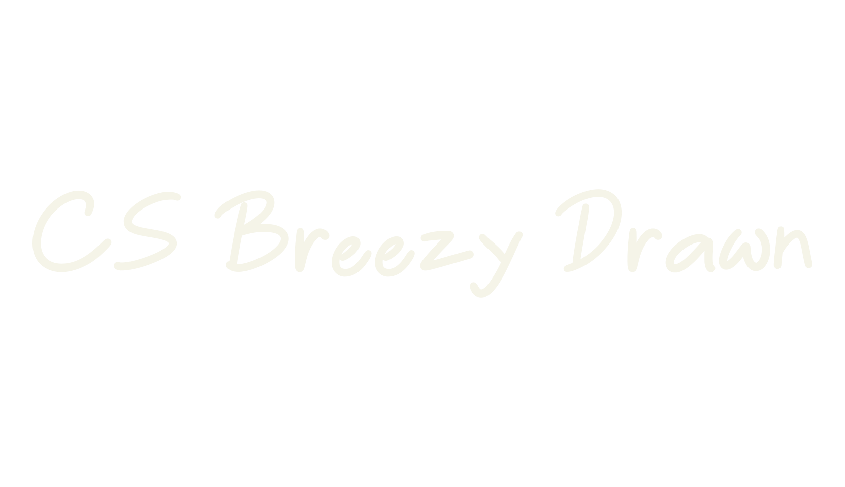 CS Breezy Drawn, display market font preview