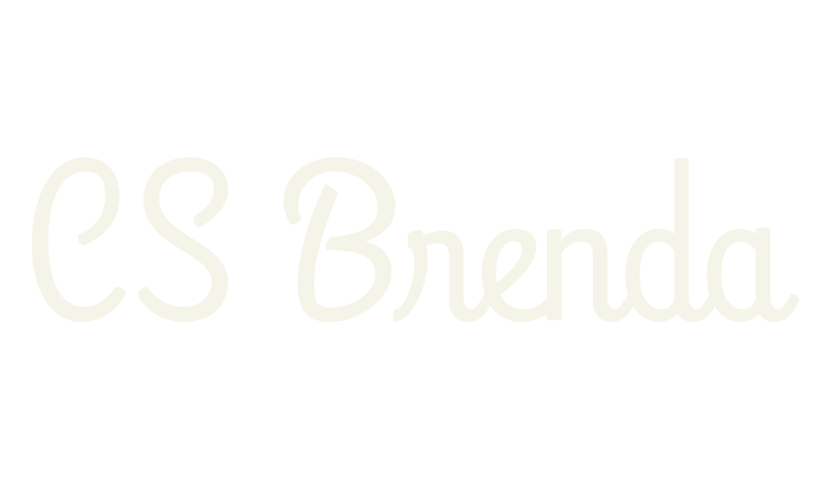 CS Brenda, title font preview