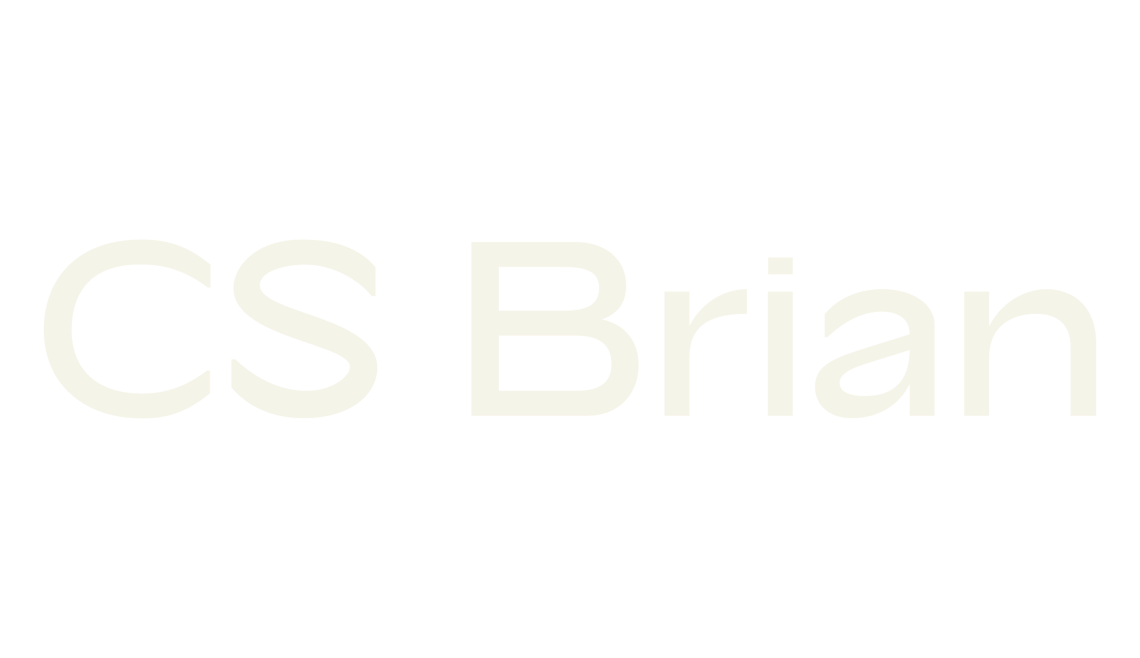 CS Brian, corporate font preview