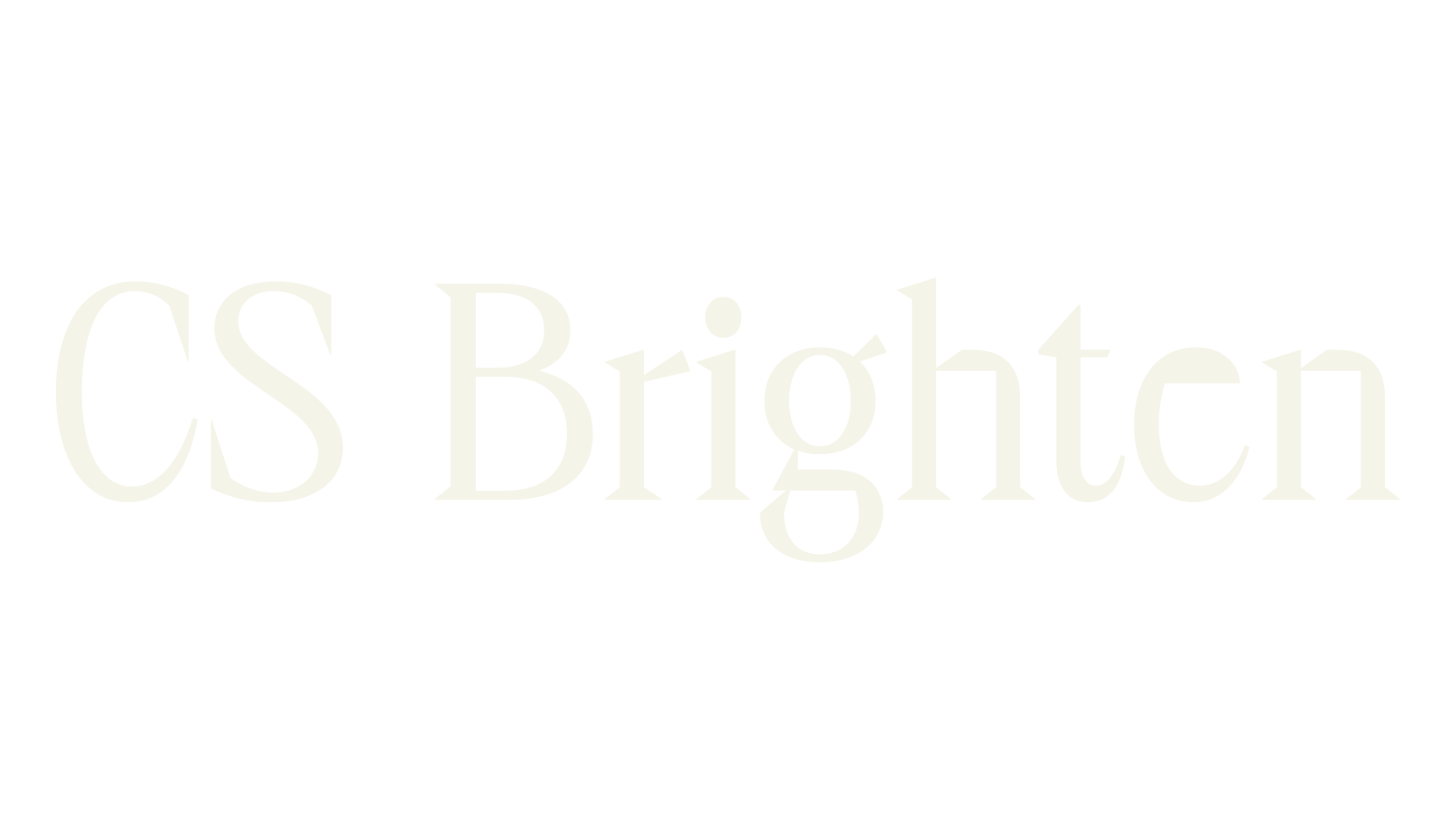CS Brighten, readable font preview