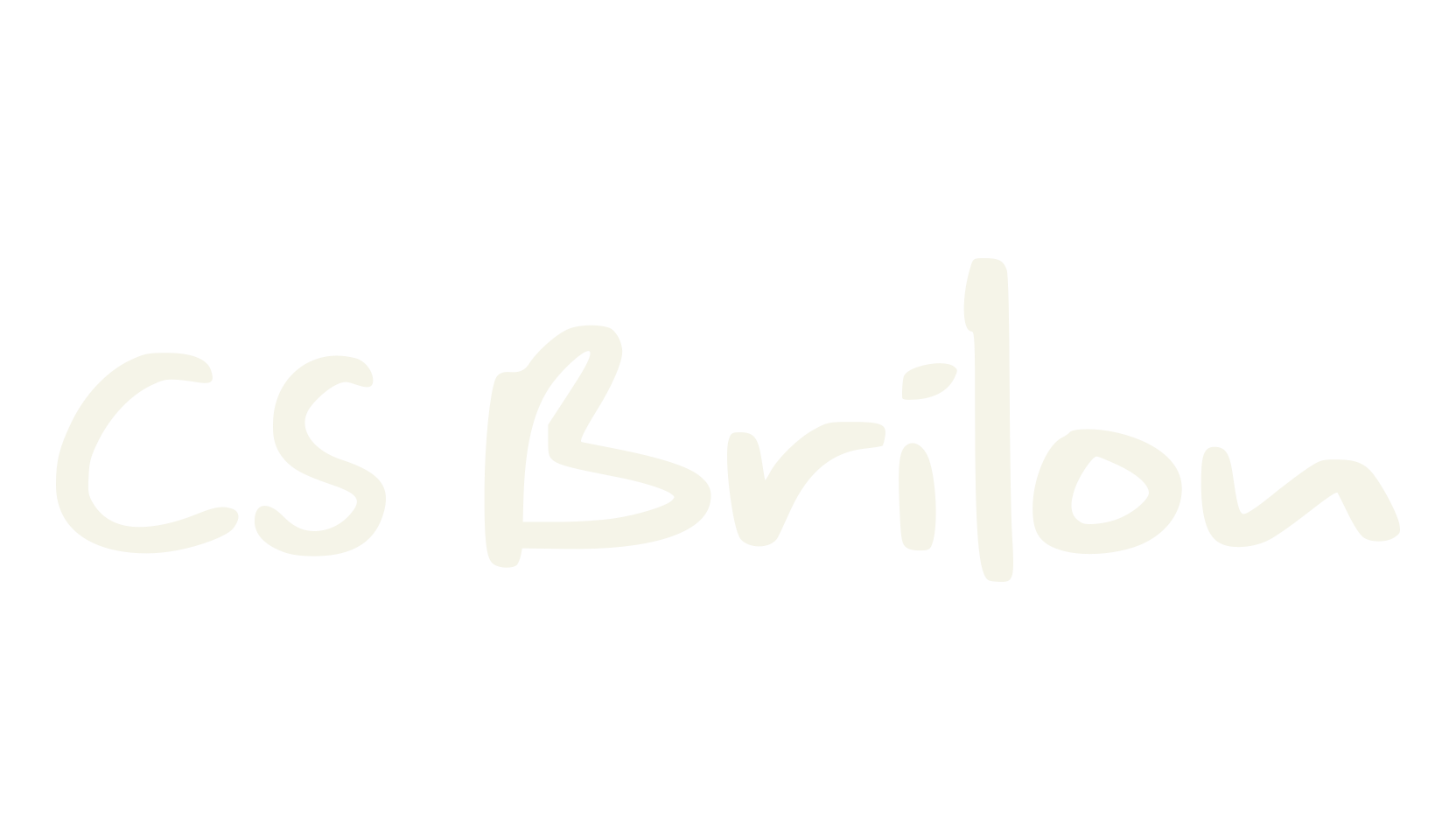CS Brilon, handwritten font preview