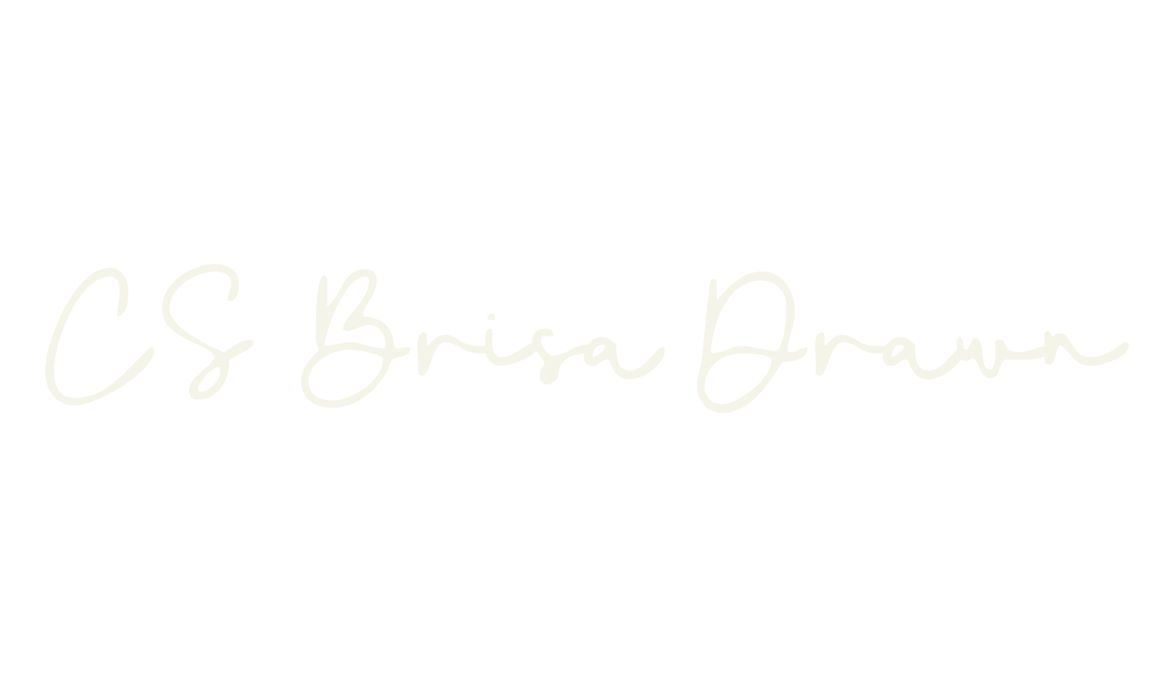 CS Brisa Drawn, fashion sign font preview