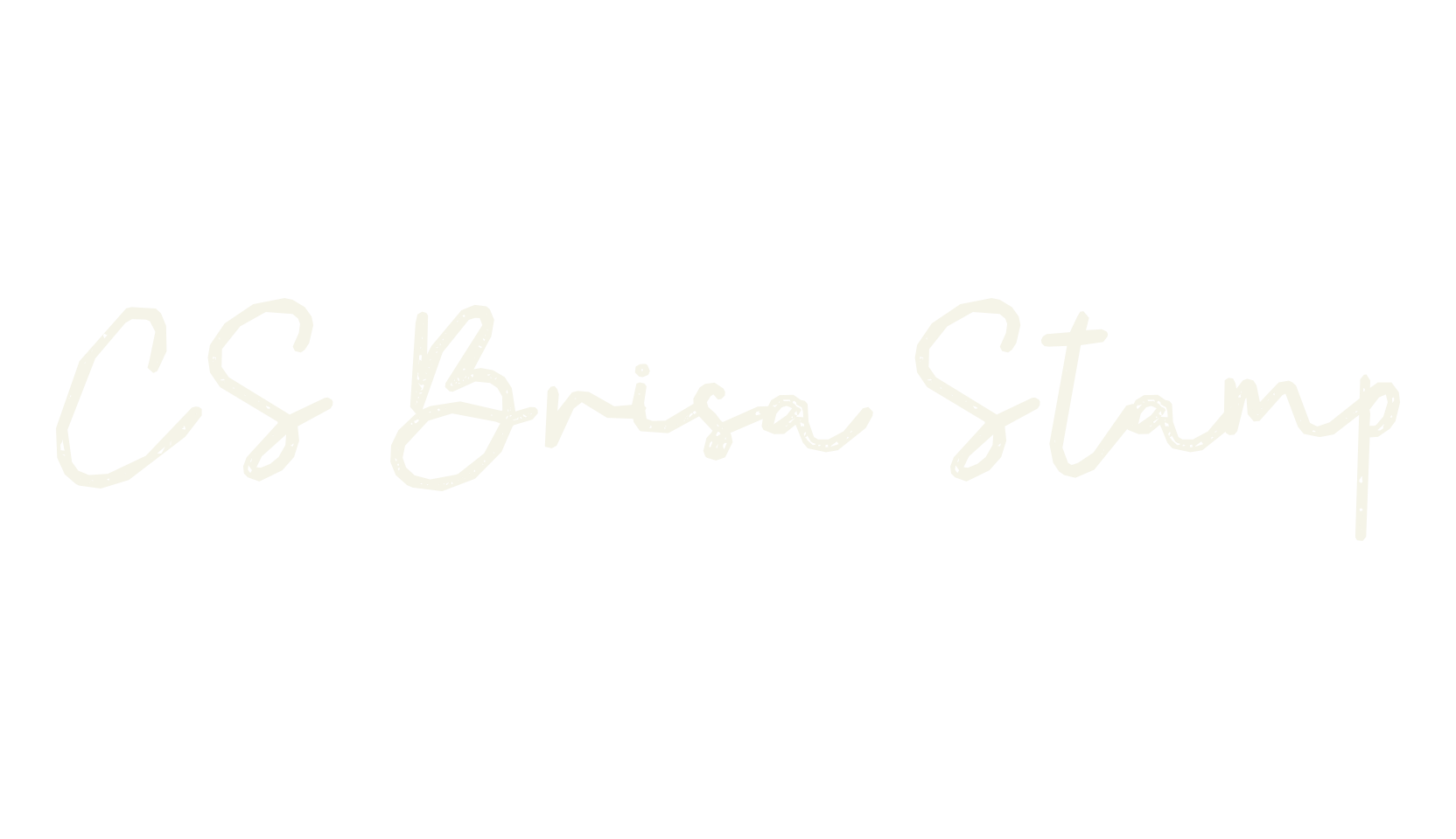 CS Brisa Stamp, fashion script font preview