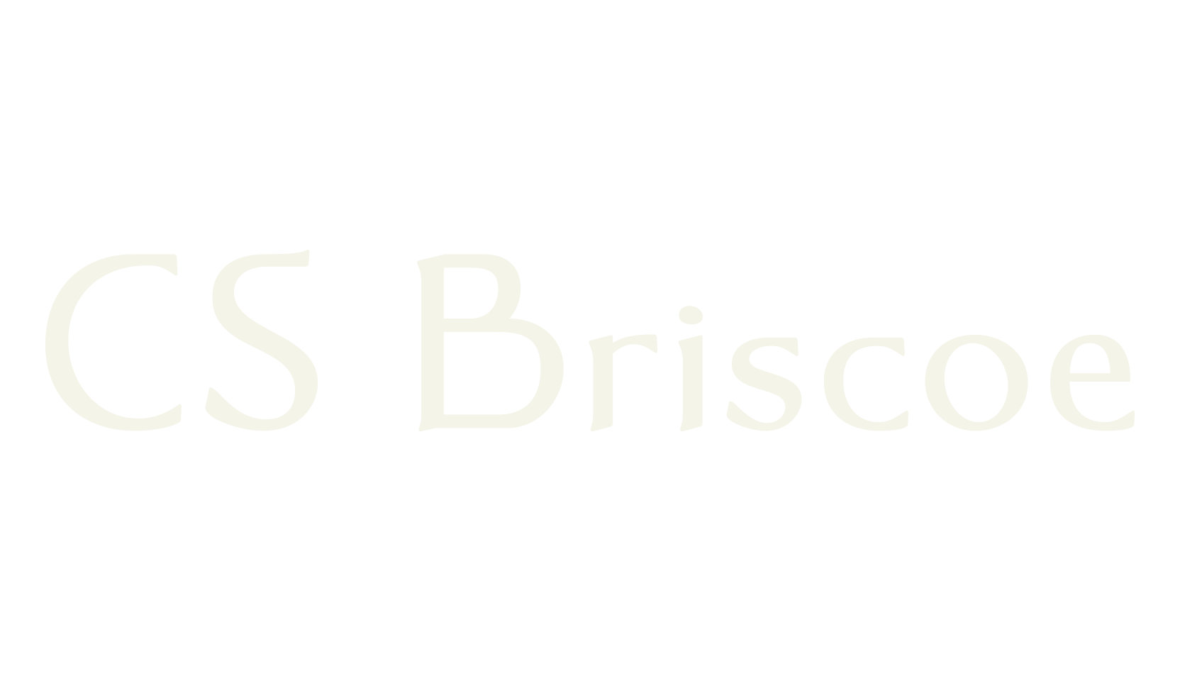 CS Briscoe, elegant font preview