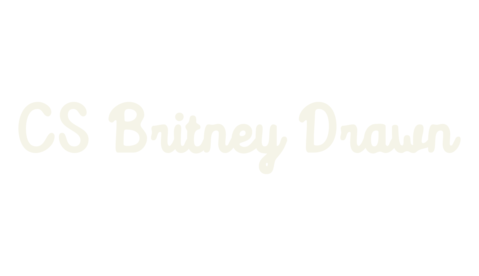 CS Britney Drawn, fashion script font preview