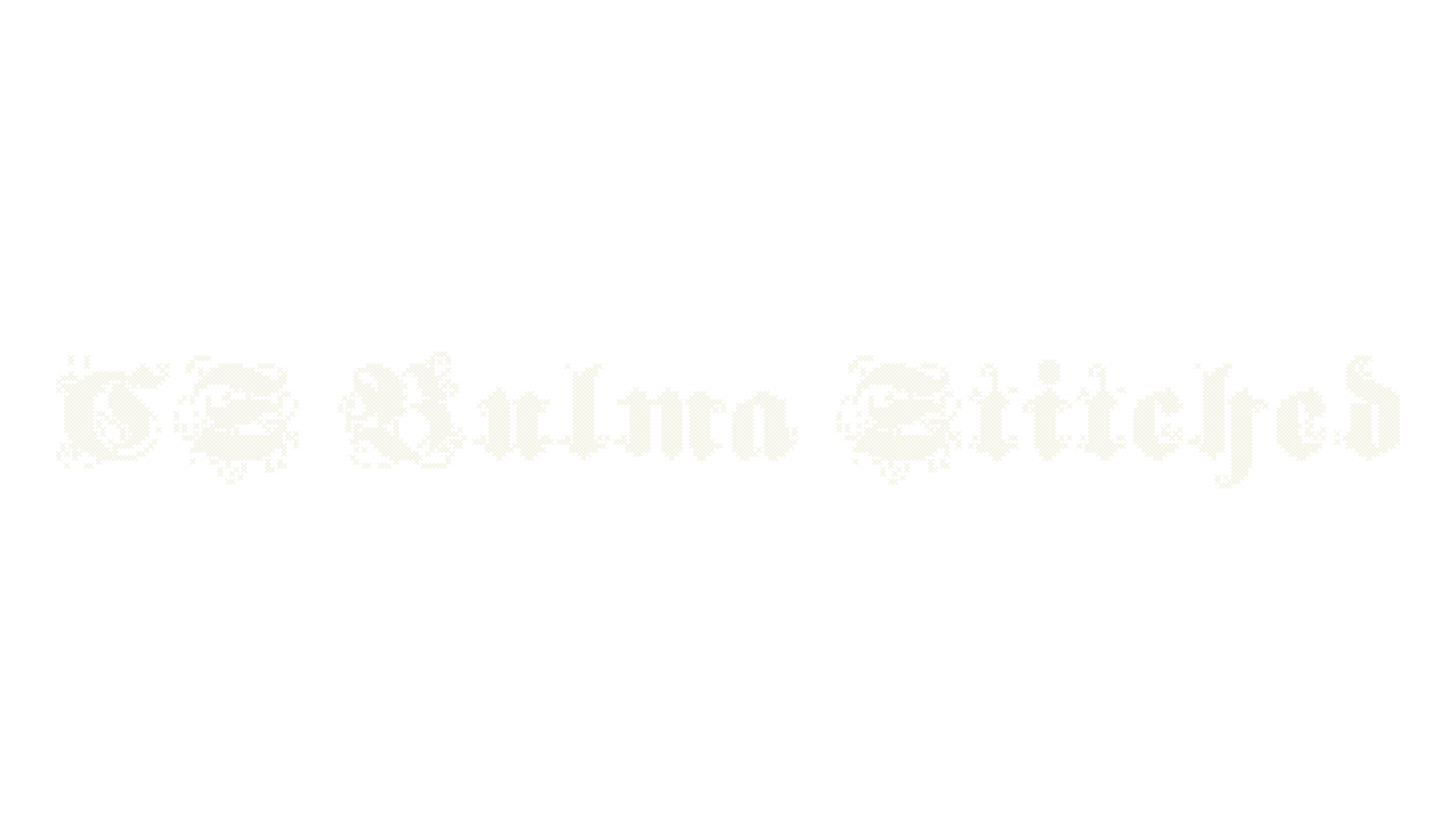 CS Bulma Stitched, fantasy font preview