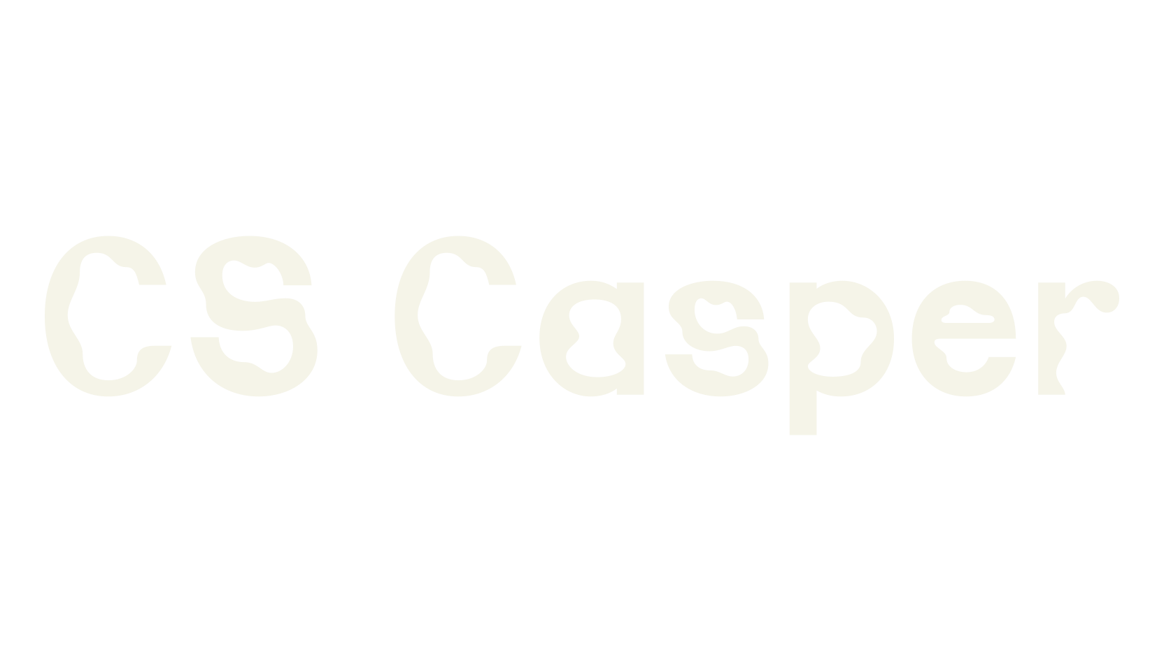 CS Casper, psychedelic font preview