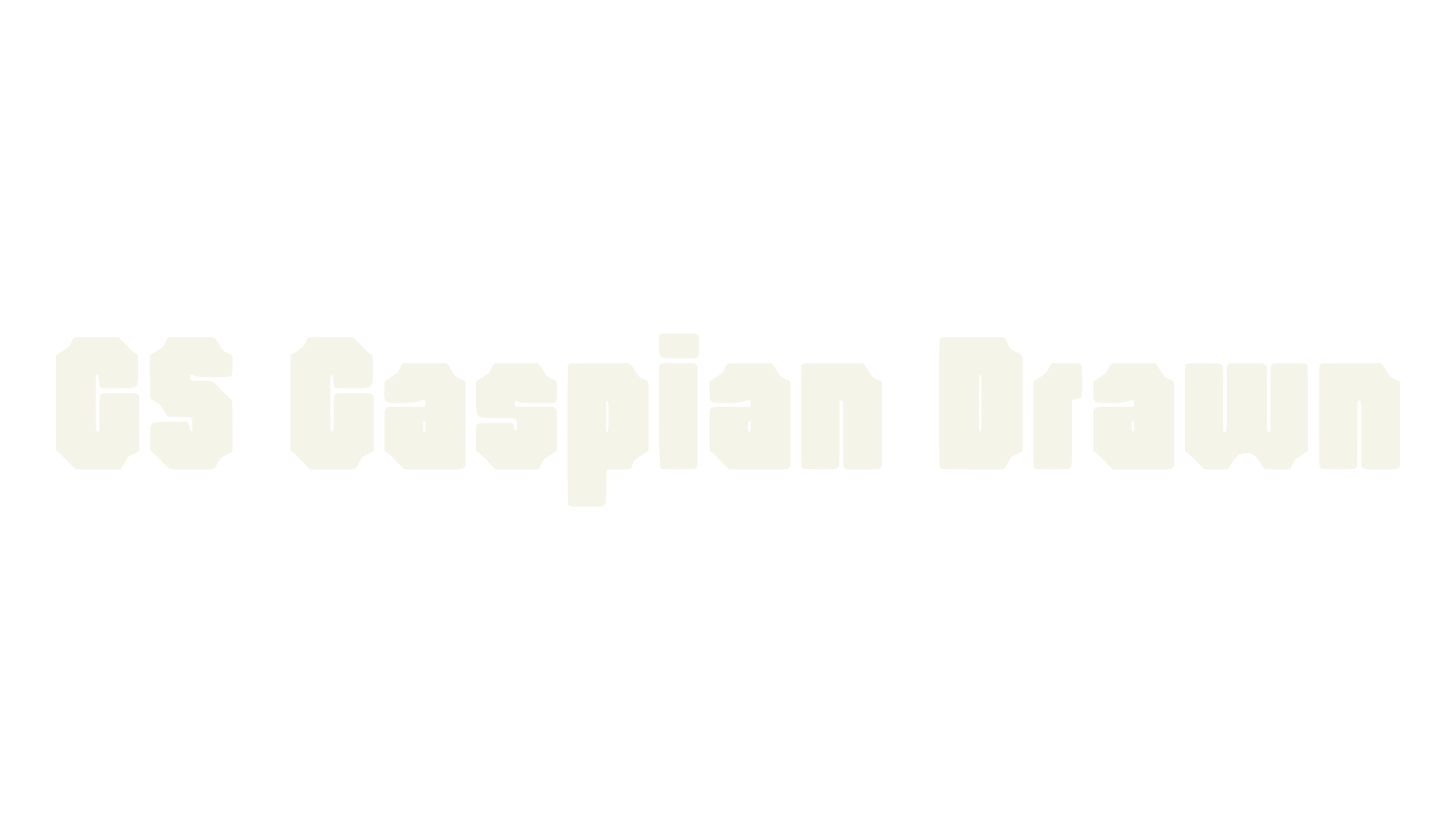 CS Caspian Drawn, display market font preview