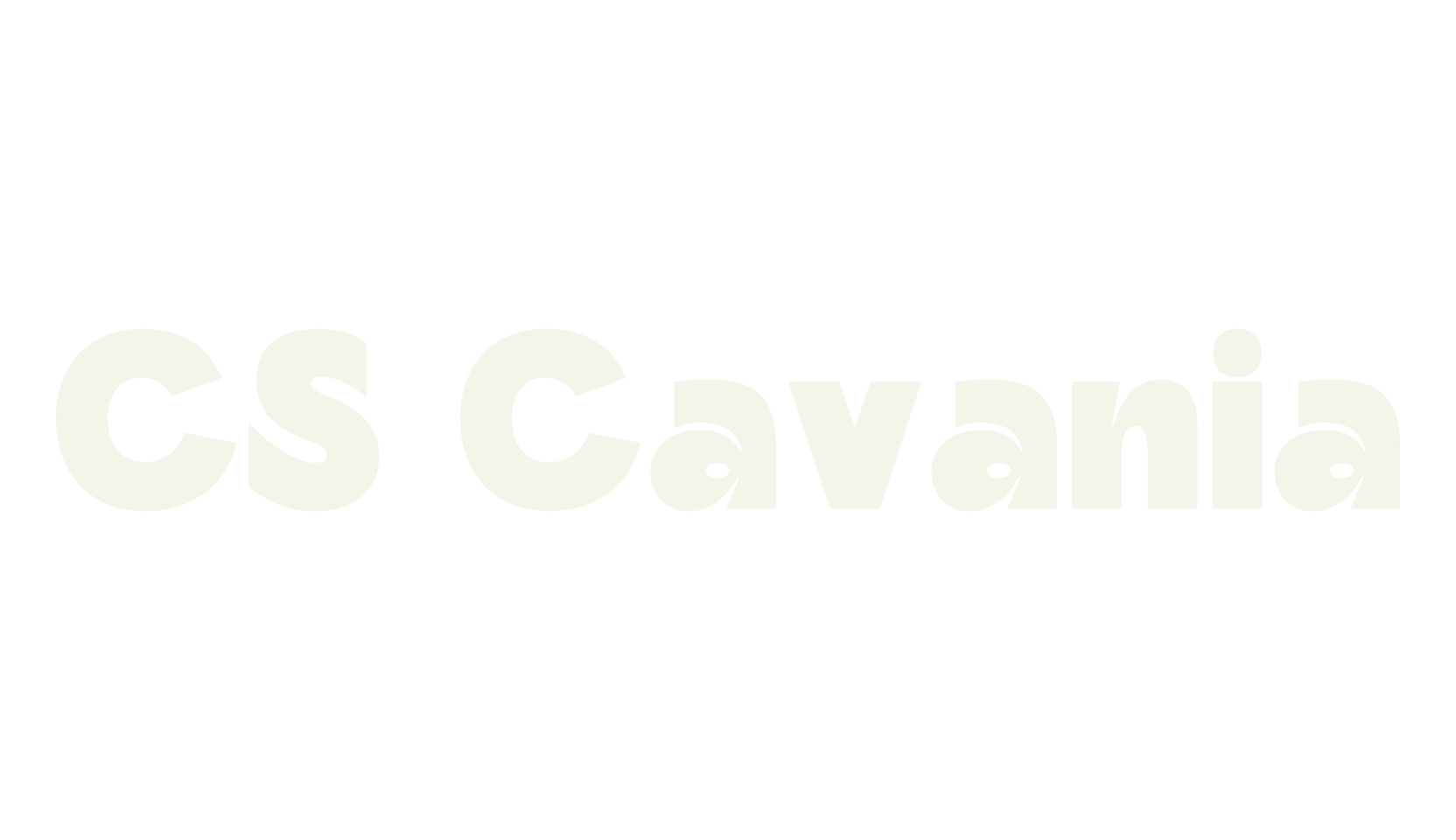 CS Cavania, banner font preview