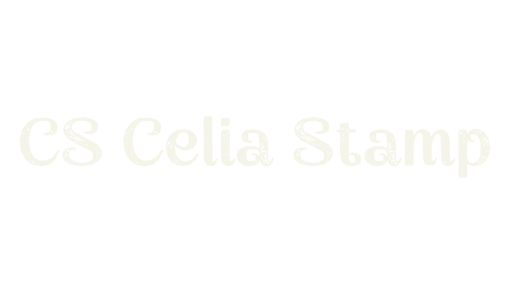 CS Celia Stamp, display market font preview
