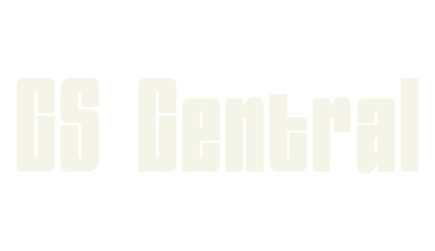 CS Central, business font preview