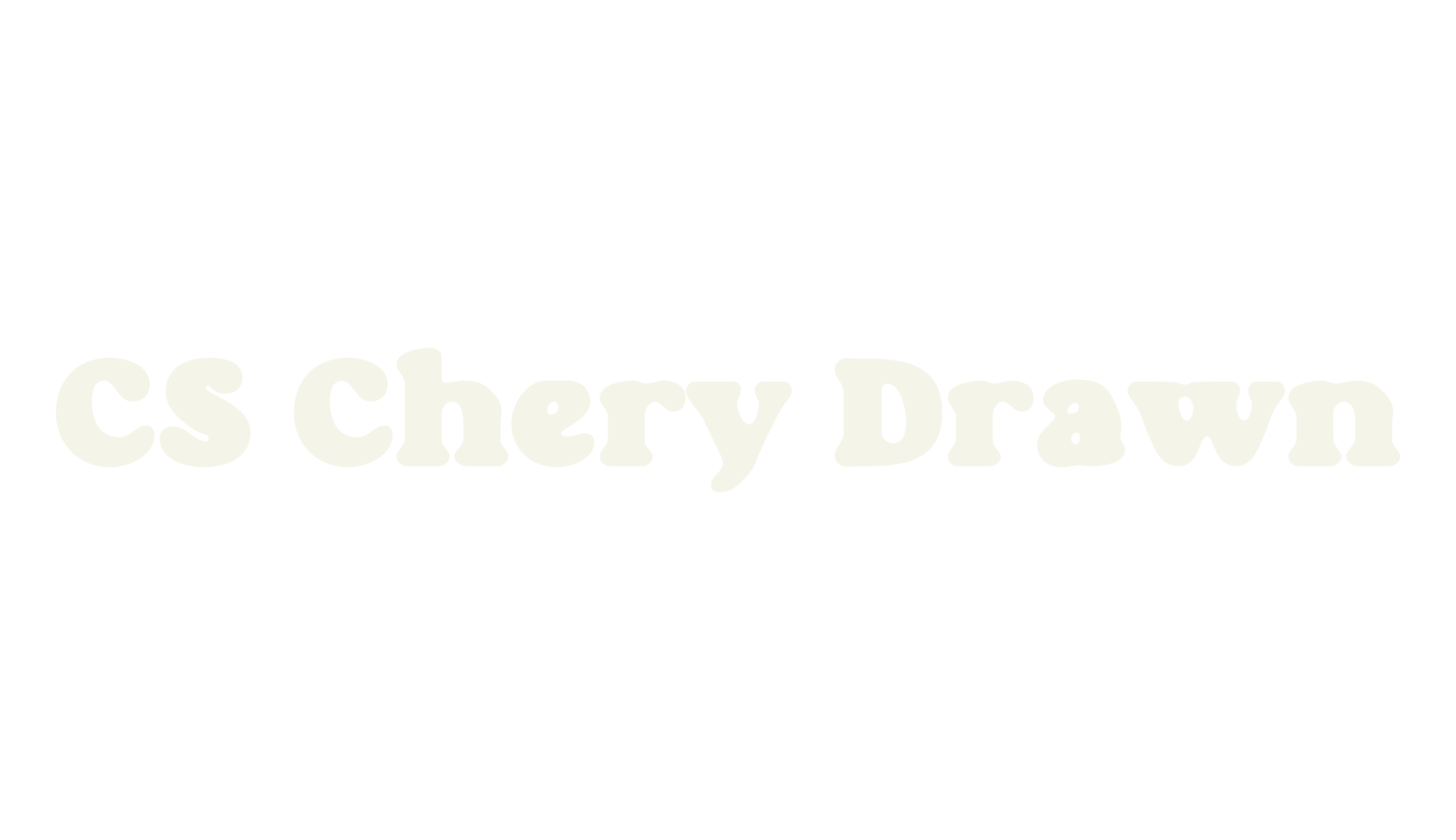 CS Chery Drawn, display market font preview