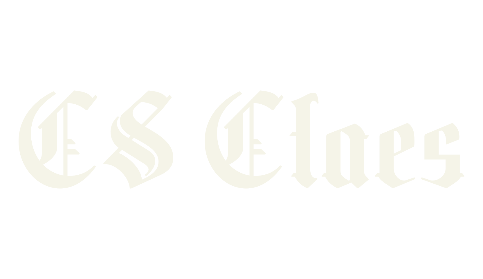 CS Claes, old english font preview