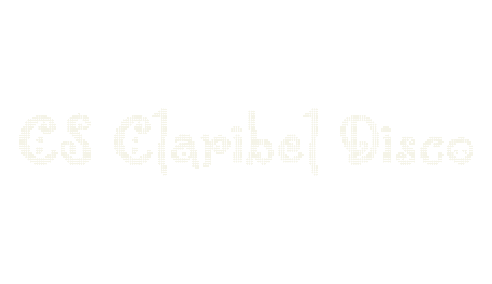 CS Claribel Disco, display market font preview