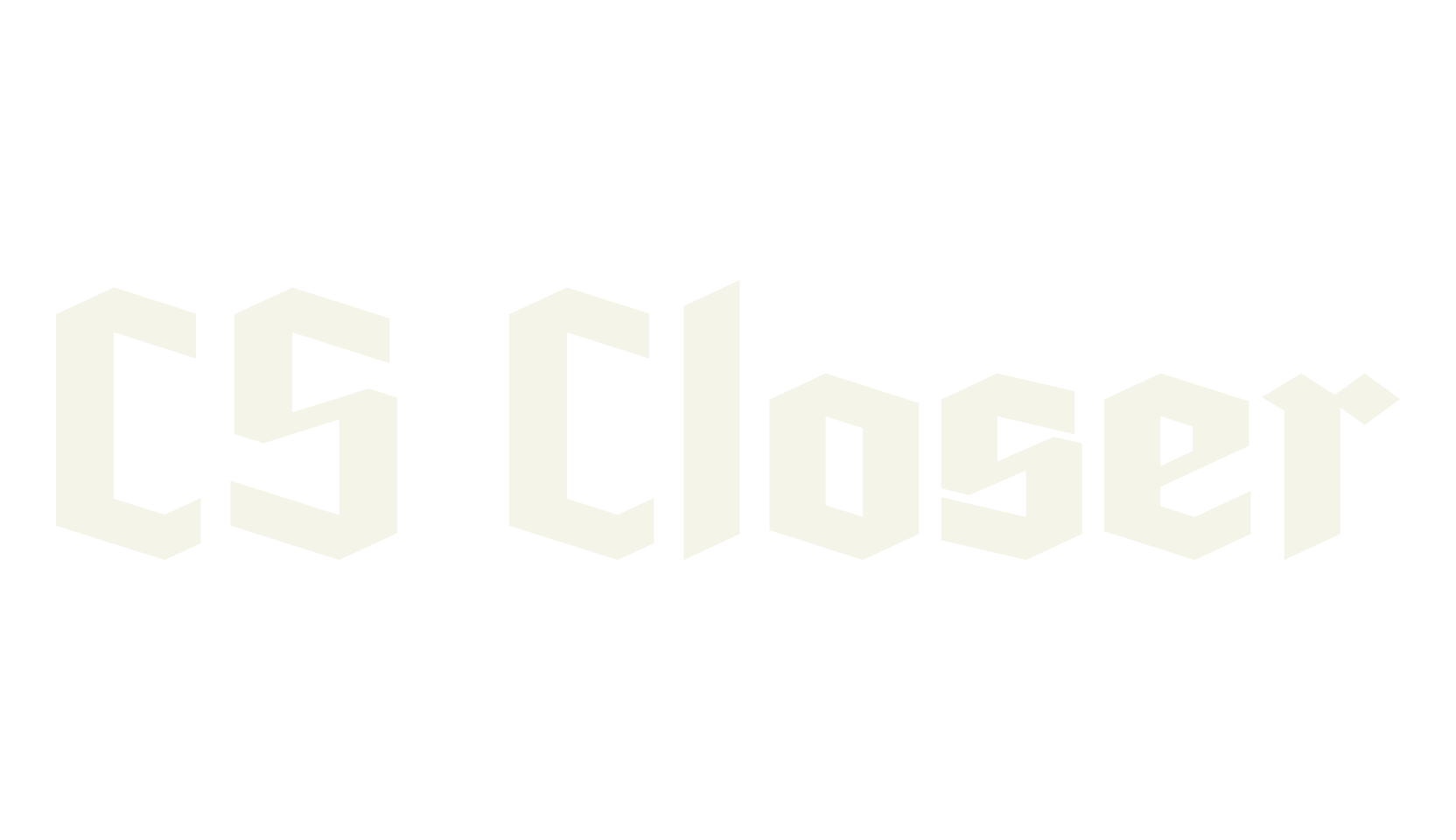 CS Closer, gothic font preview