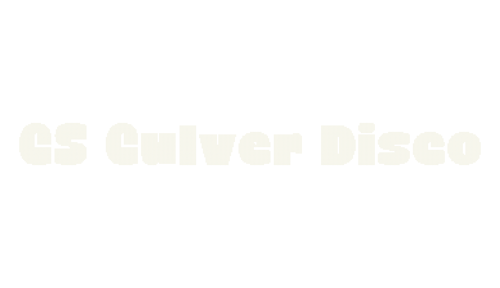 CS Culver Disco, display market font preview