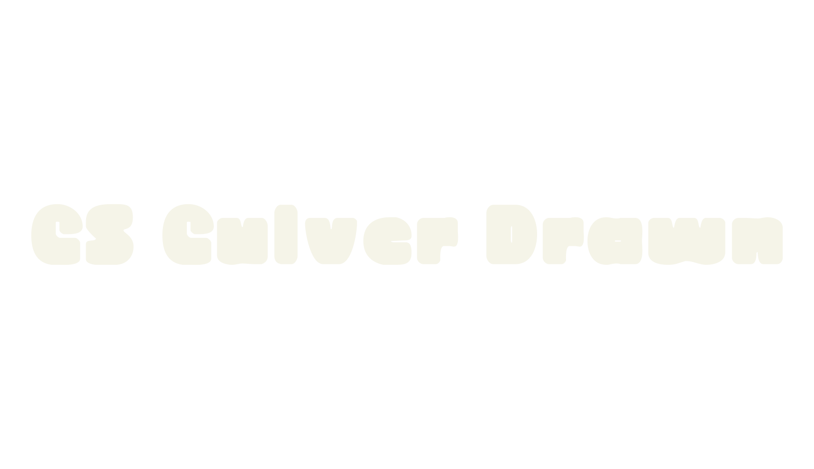 CS Culver Drawn, display market font preview