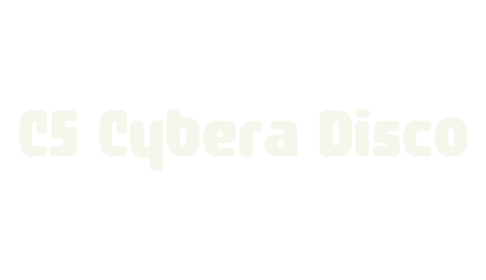 CS Cybera Disco, display market font preview
