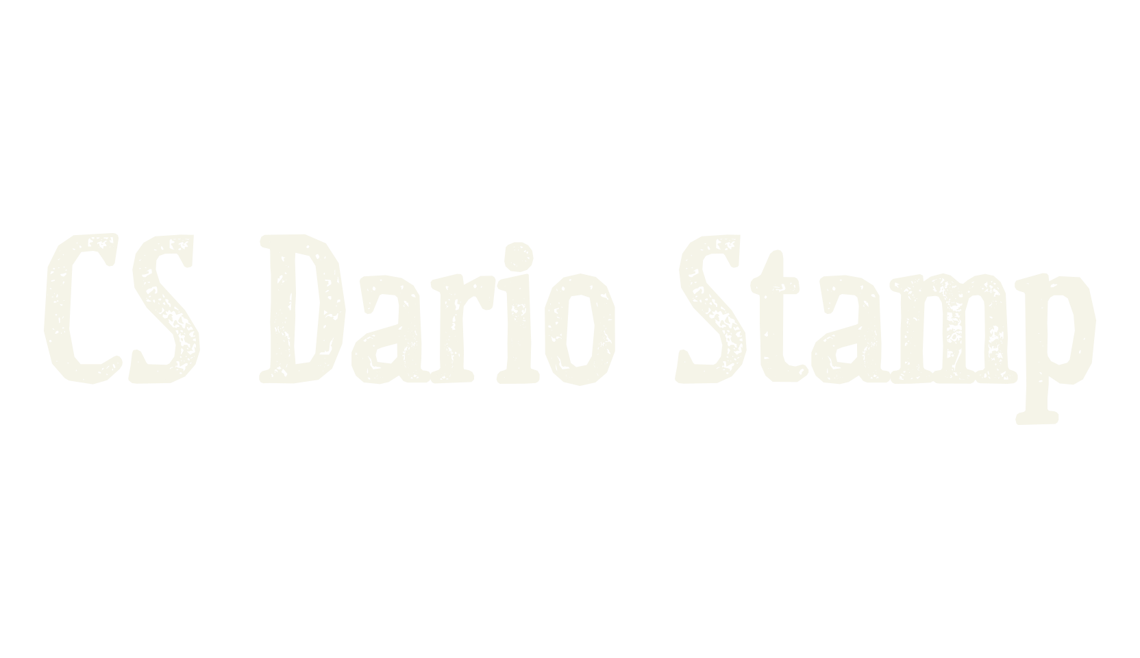 CS Dario Stamp, serif font preview