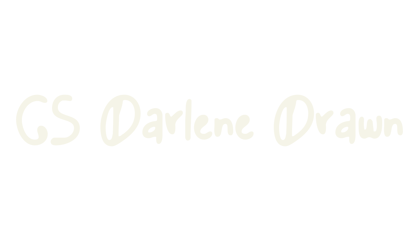 CS Darlene Drawn, display market font preview