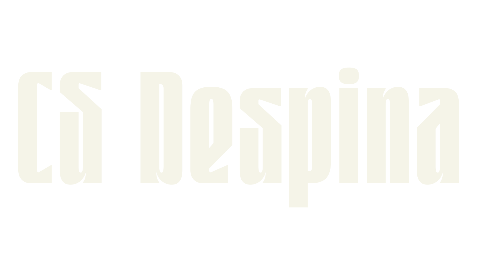 CS Despina, condensed font preview