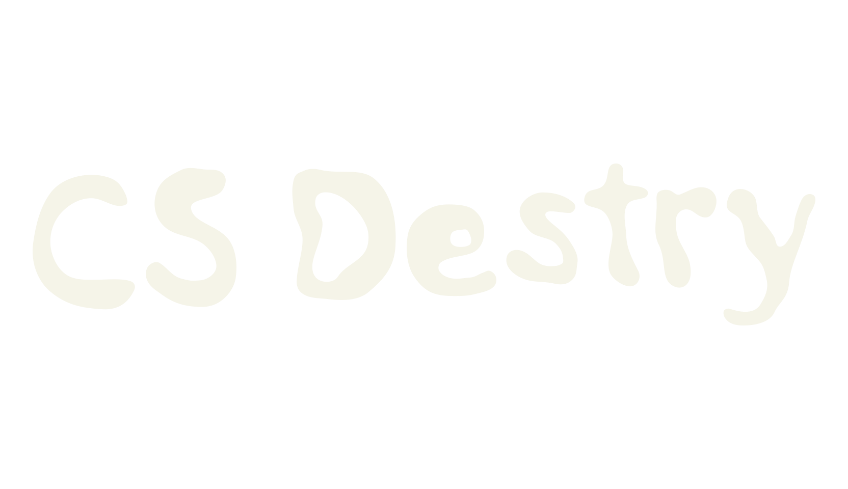 CS Destry, hand drawn font preview