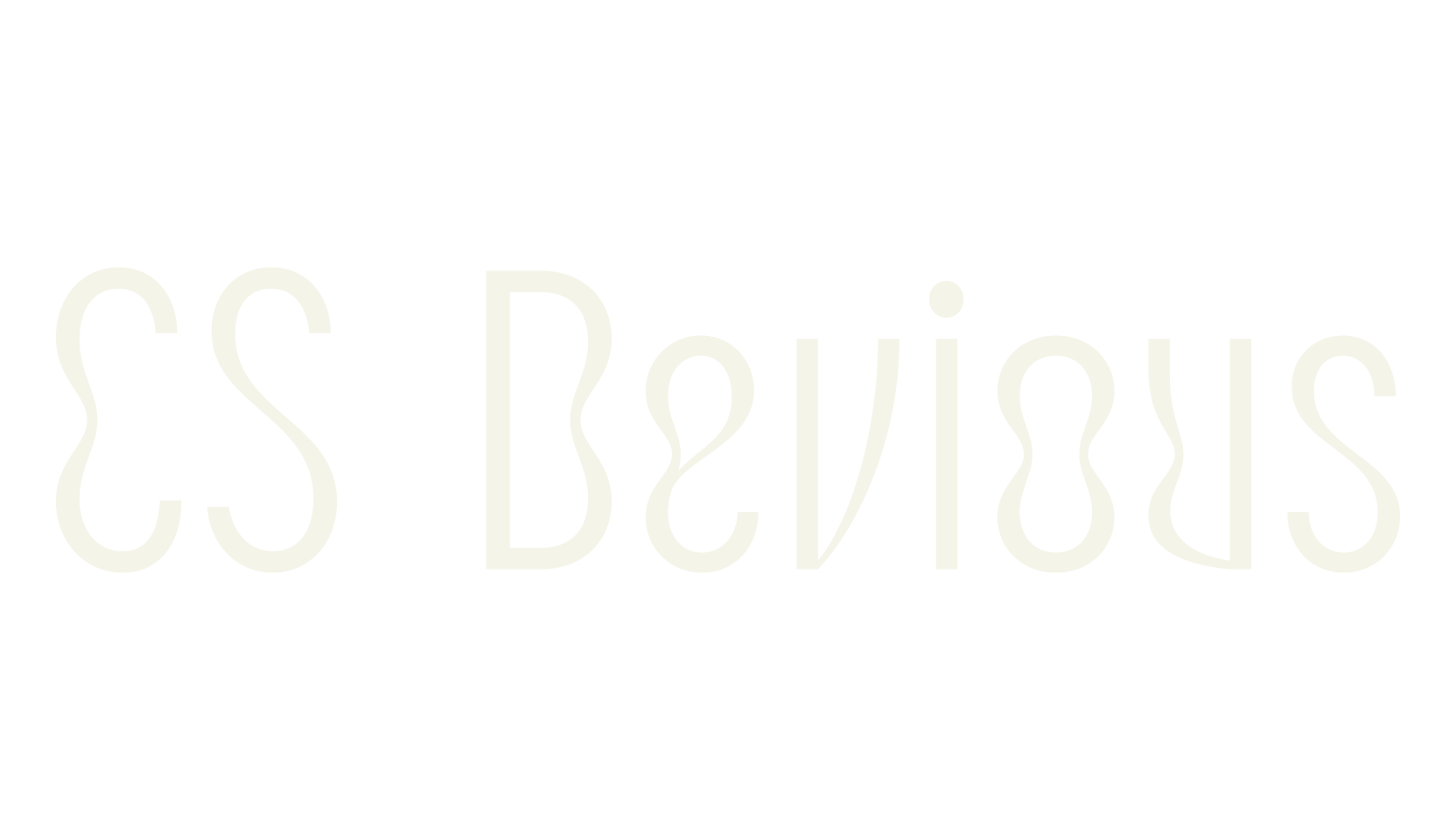 CS Devious, psychedelic font preview