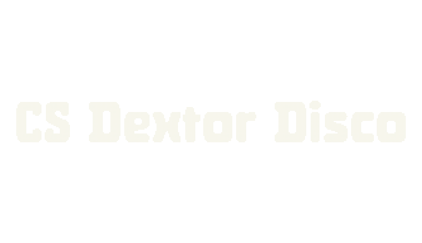 CS Dextor Disco, display market font preview