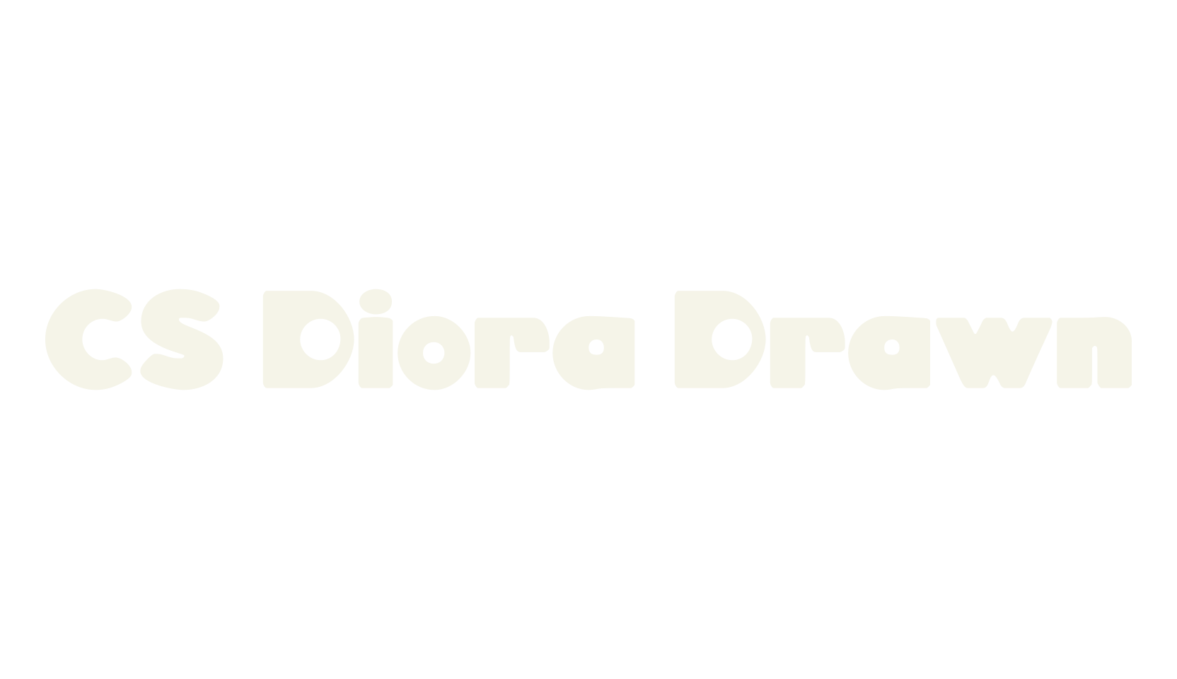 CS Diora Drawn, display market font preview
