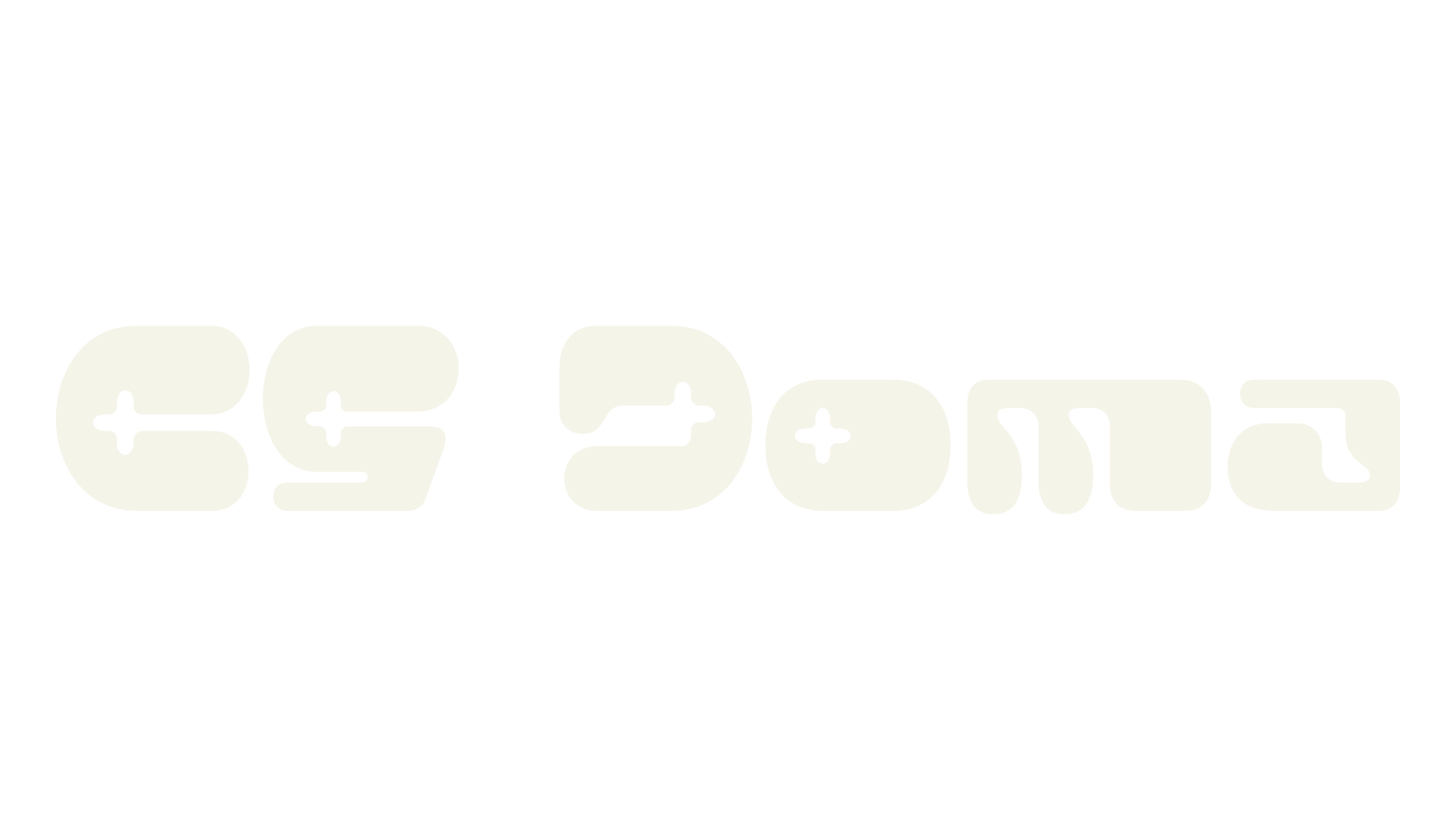 CS Doma, 1990s font preview