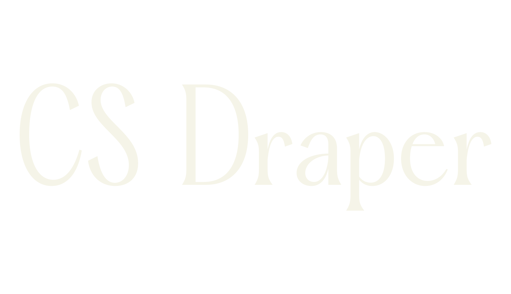 CS Draper, elegant font preview