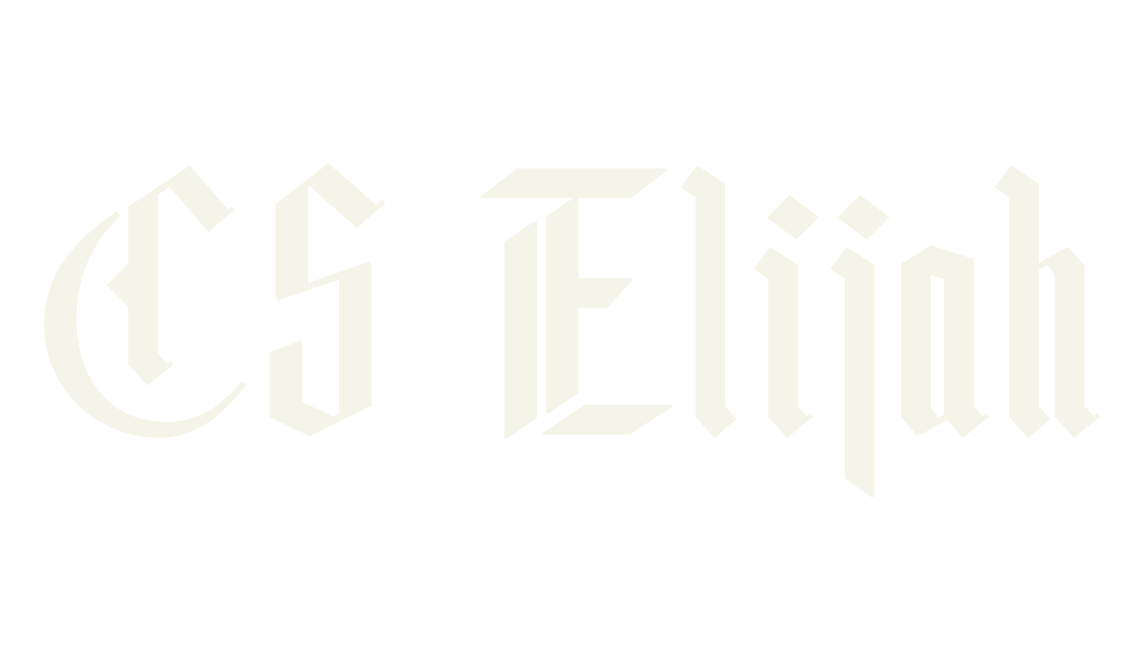 CS Elijah, gothic font preview