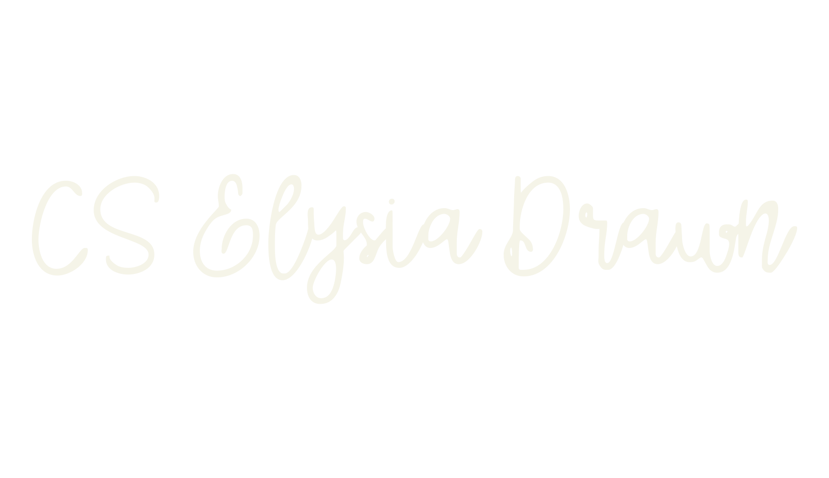 CS Elysia Drawn, display market font preview