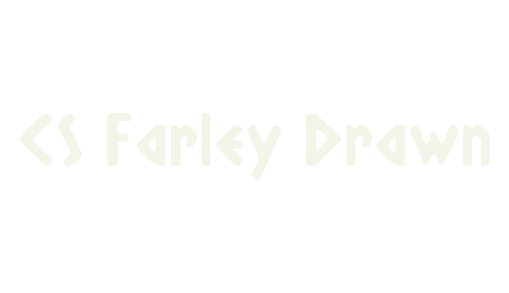 CS Farley Drawn, greek font preview