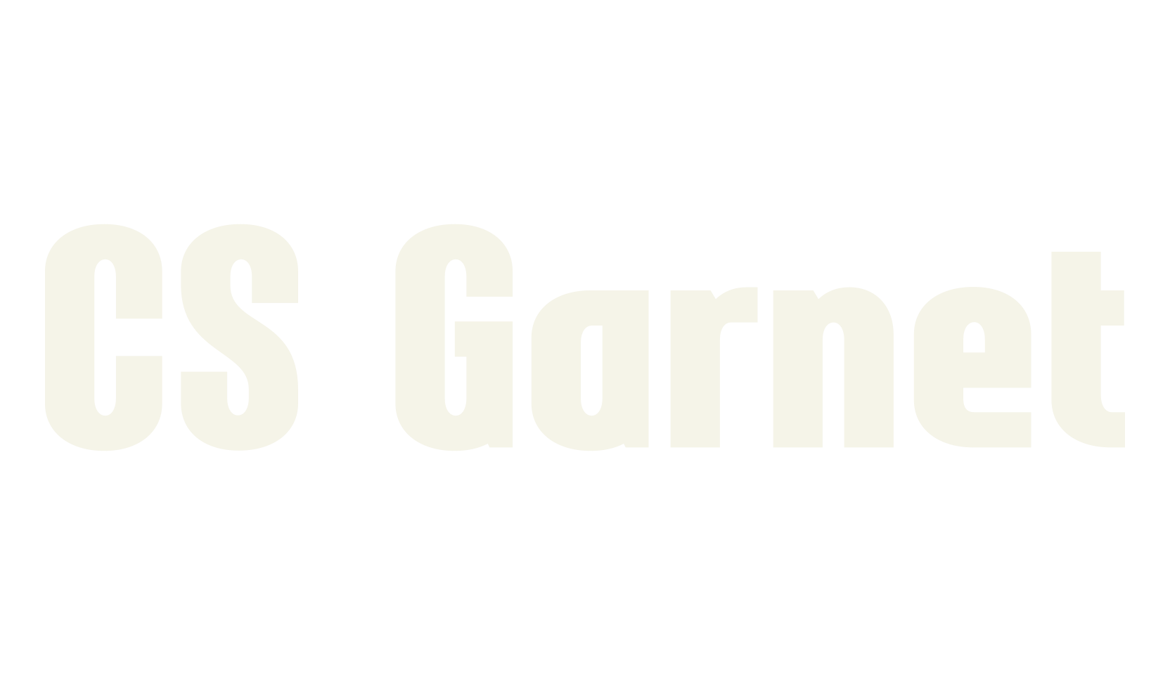 CS Garnet, bold font preview