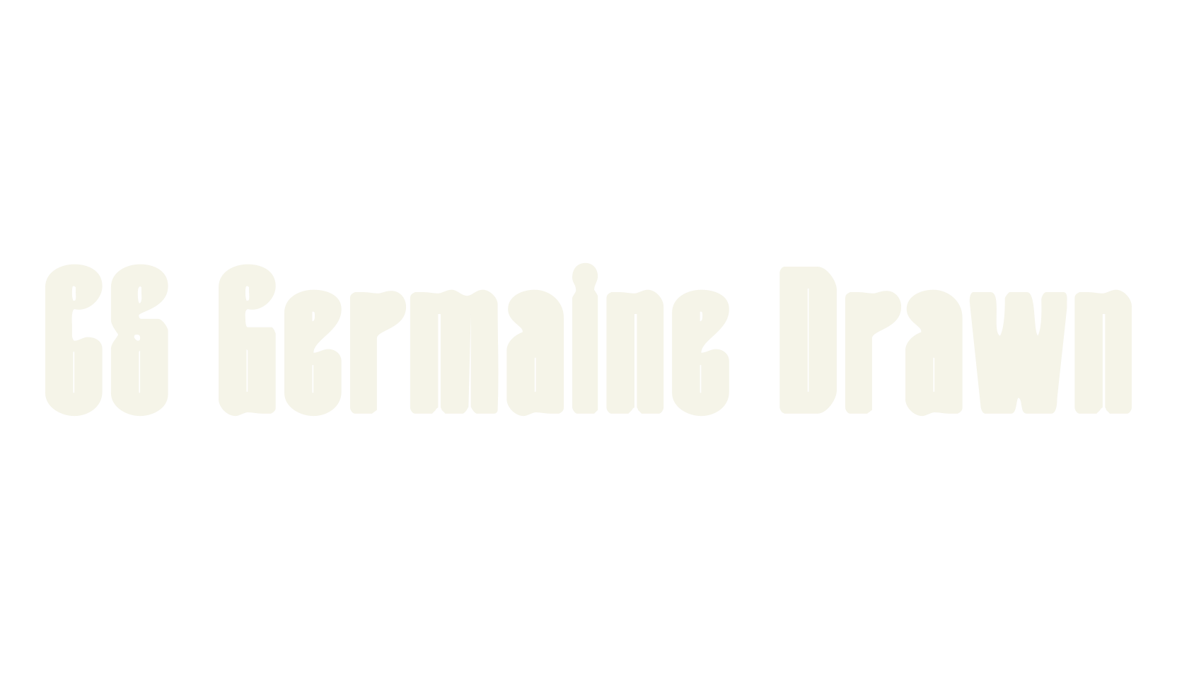 CS Germaine Drawn, display market font preview