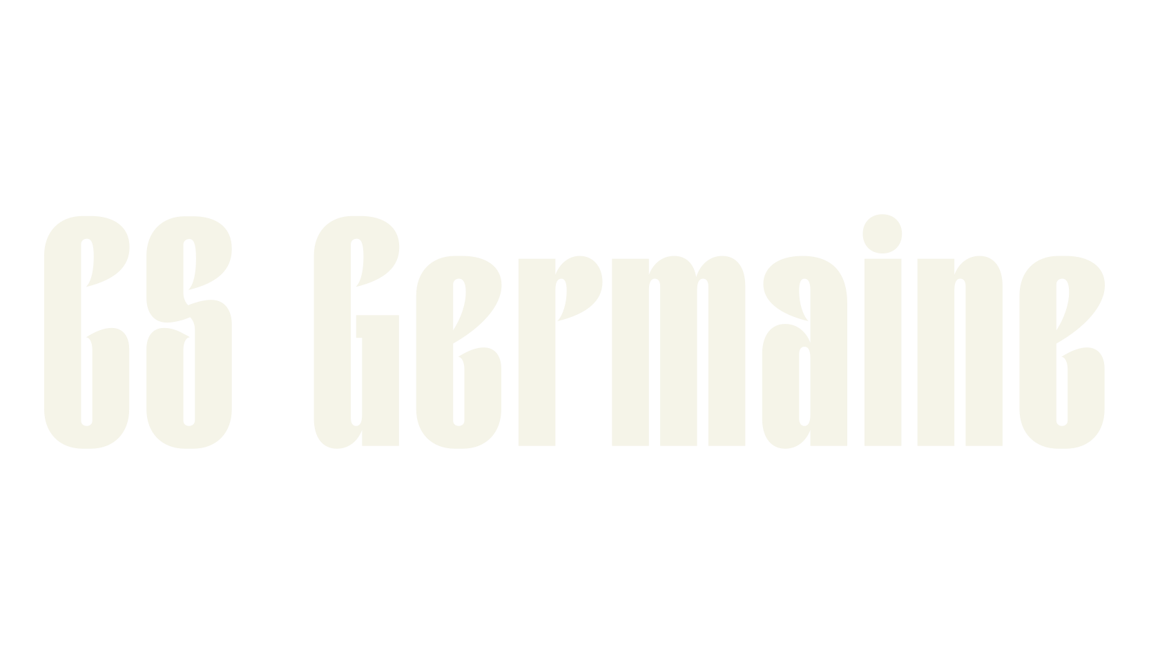CS Germaine, poster font preview
