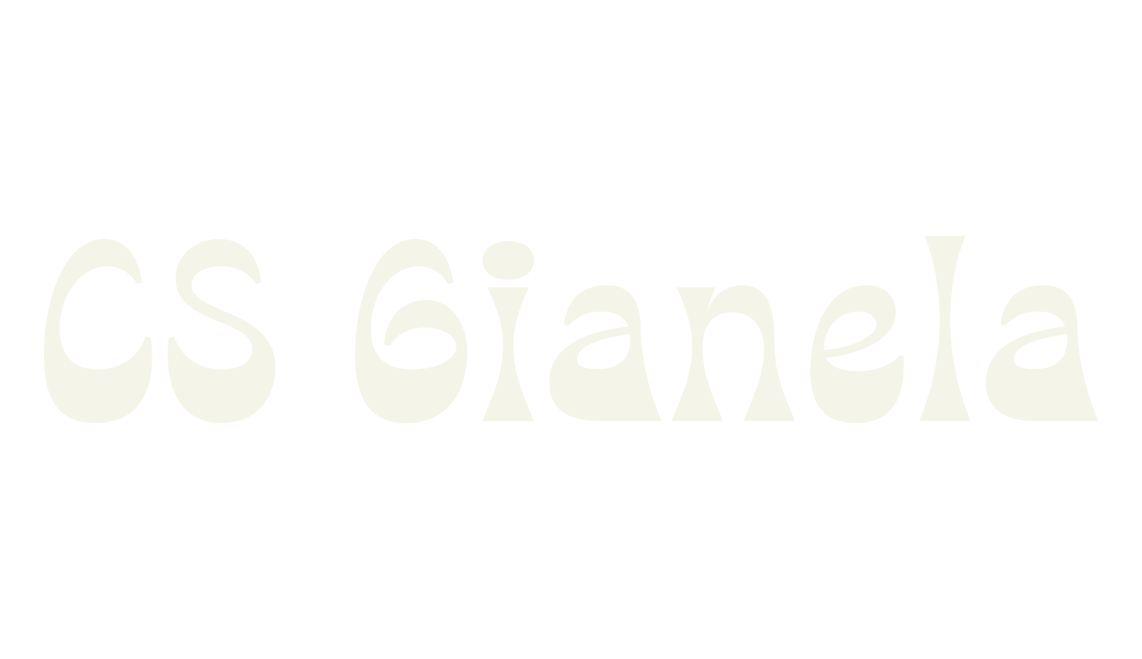CS Gianela, 70s font preview
