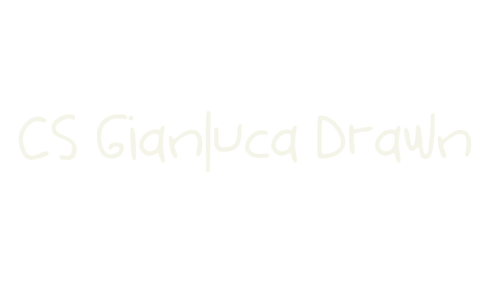 CS Gianluca Drawn, display market font preview