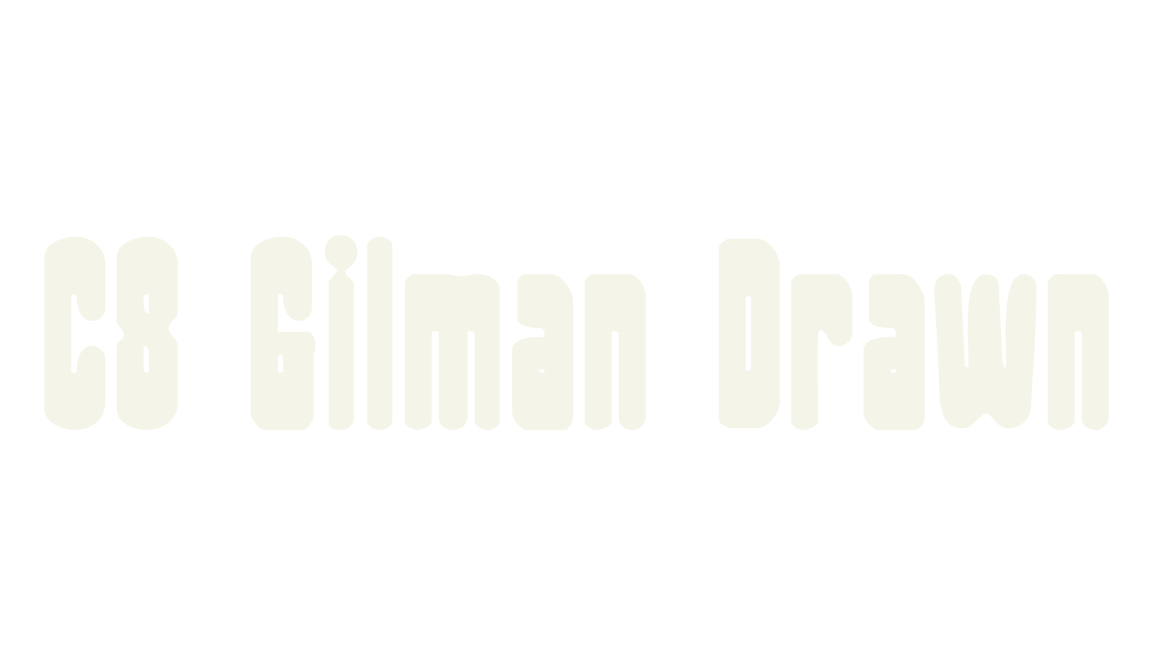 CS Gilman Drawn, display market font preview