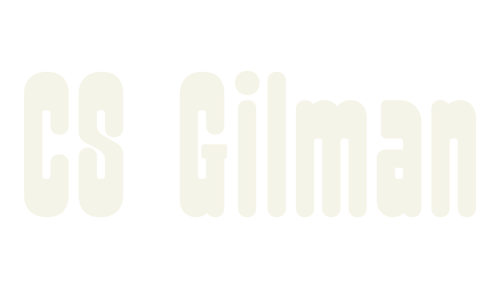CS Gilman, logo font preview